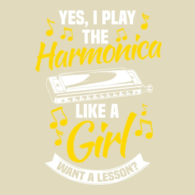 Harmonica player harmonica