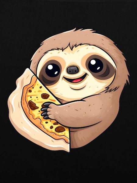 Pizza Sloth Pizza Lover