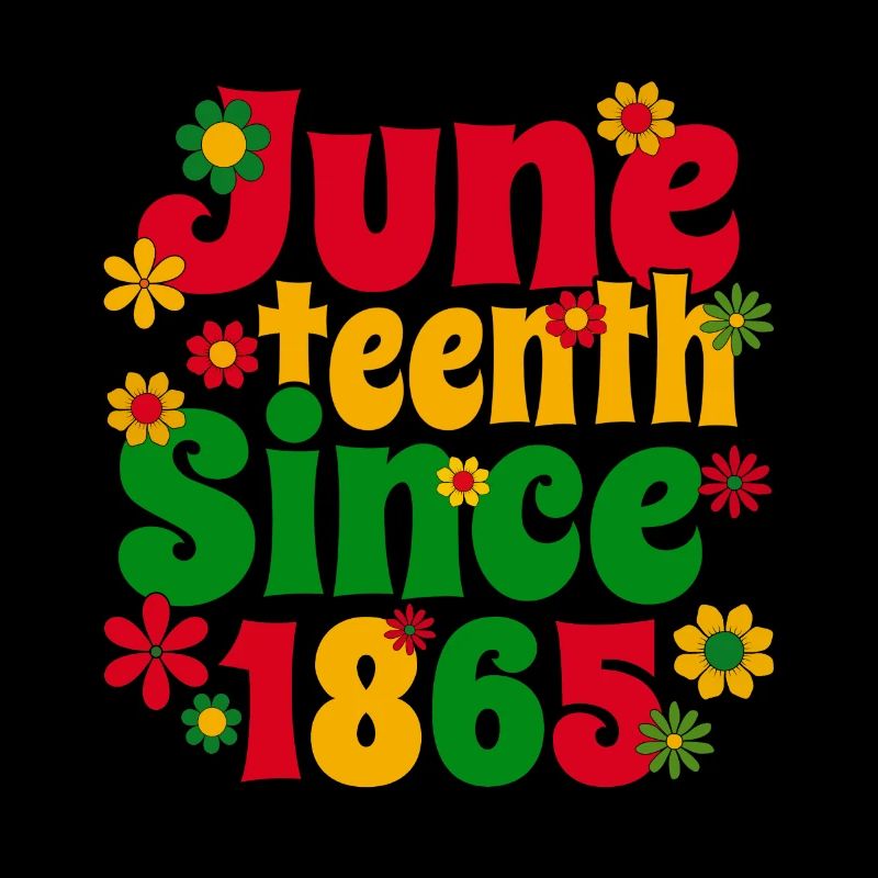 Juneteenth Commemorative1865 Peace Love