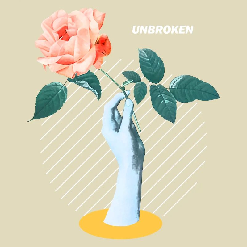 Graphique de fleur ininterrompue