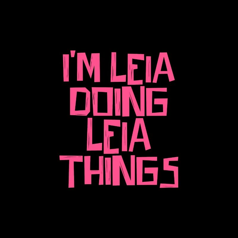 I'm Leia doing Leia things