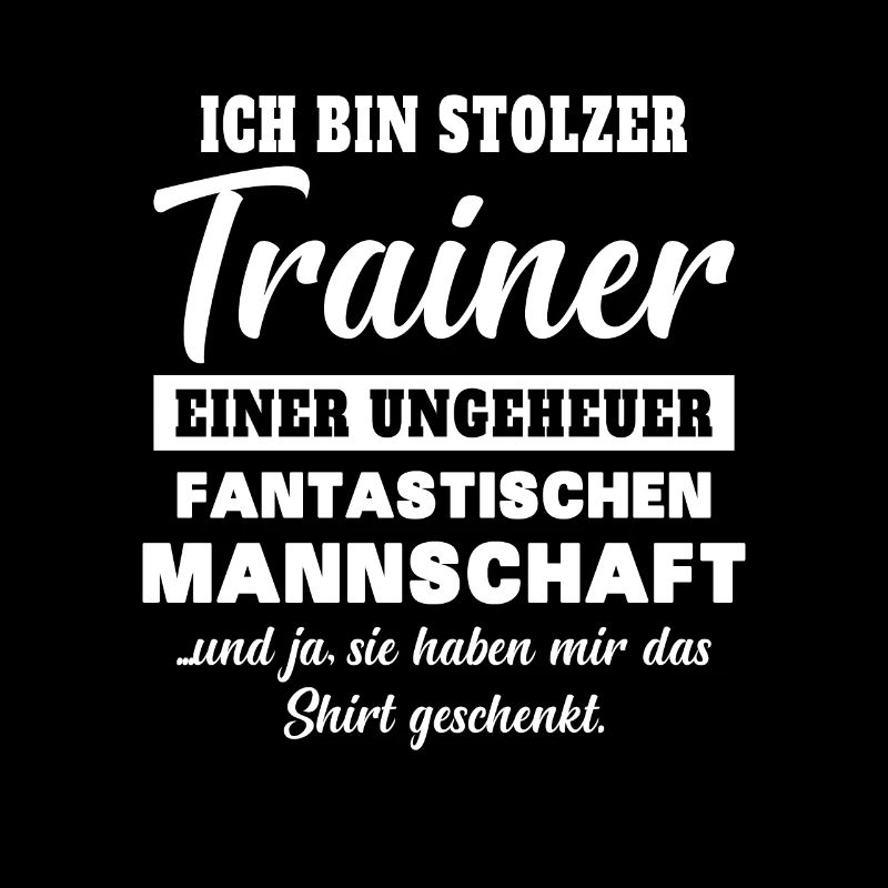 Lustiges Trainer Geschenk
