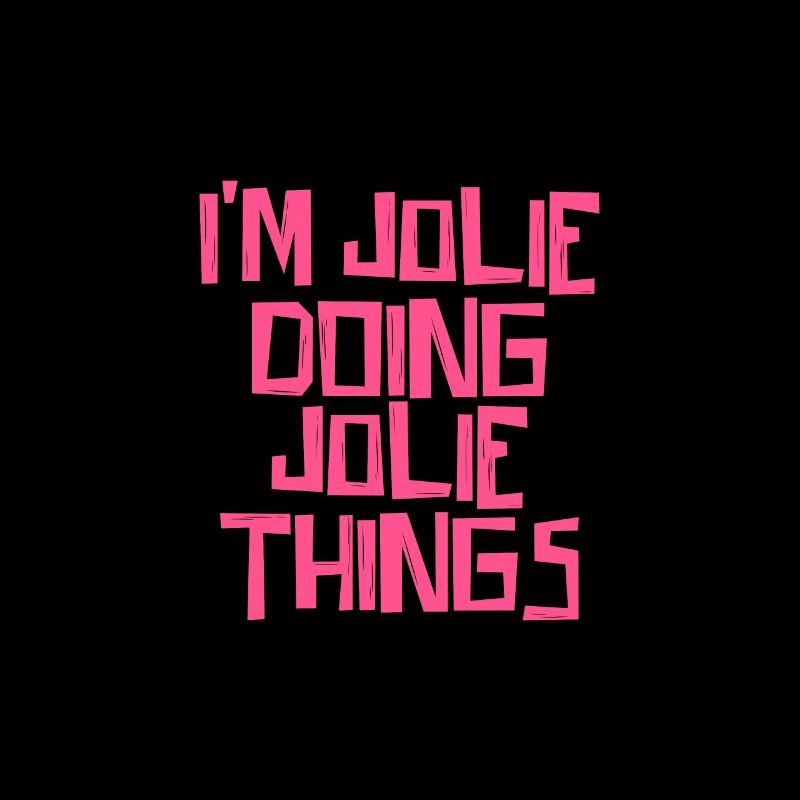 I'm Jolie doing Jolie things