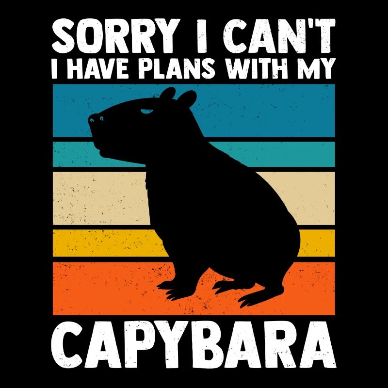 Capybara Funny Rodent Capybara Capybara