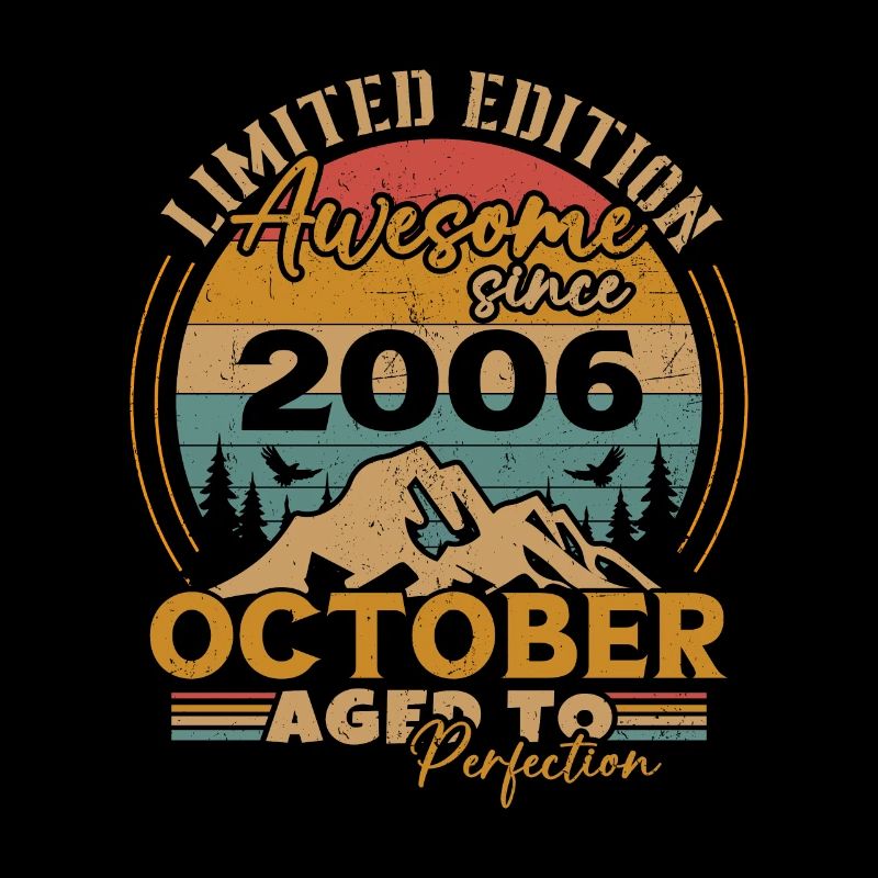 Original October 2006 vintage anniversary 2006