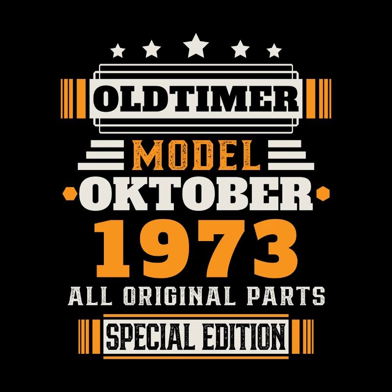 Oldtimer Oktober 1973 Geburtstag Geschenk