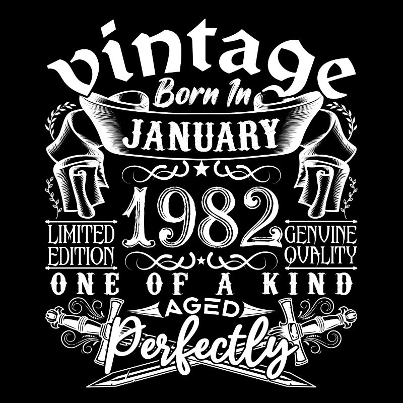 Januar 1982 Geburtstag Januar 1982 Januar