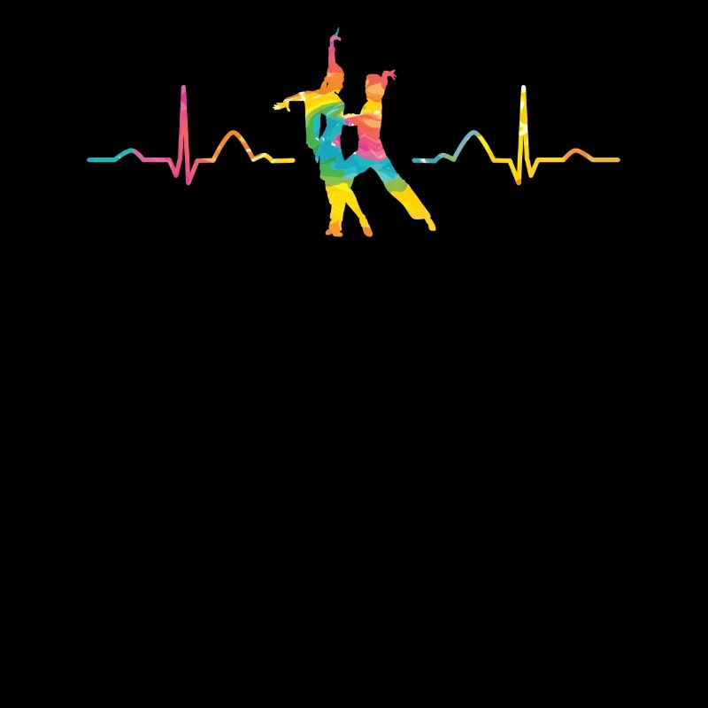 Latin Dancing Couple Heartbeat Dancer