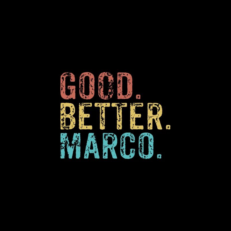 Cool guys are called marco