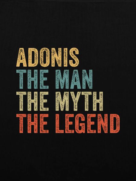 Adonis the man the myth