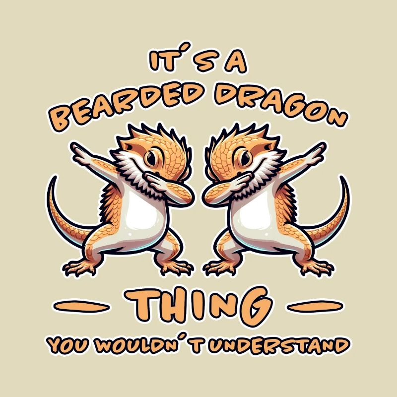 Dabbing Bearded Dragons Saying Joke Bearded Dragons Gift
