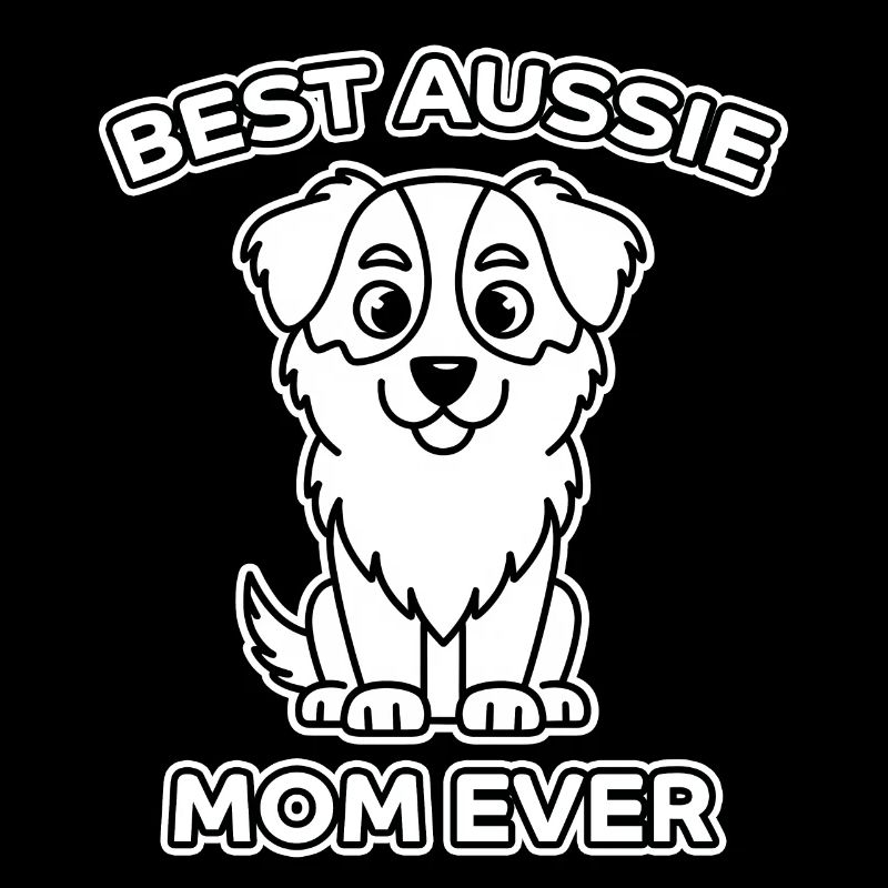 Australian Shepherd Mama Lustiges Aussie Geschenk