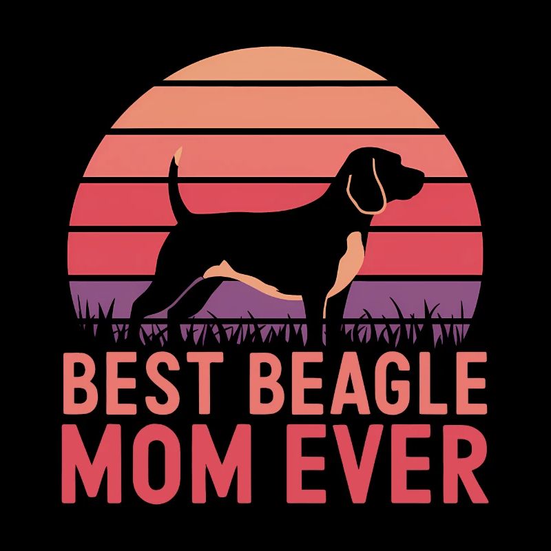 Beagle Mama Hund Mutter Lustiges Beagle Geschenk