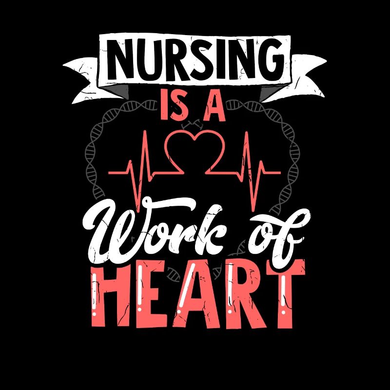 Nurse Practitioner graphic Nursing Is A Work Of