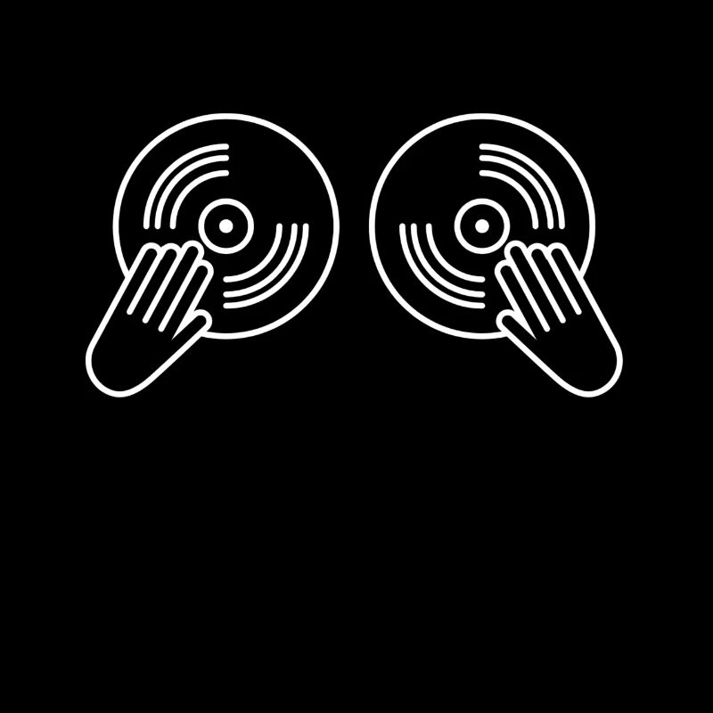 Techno Music DJ Discjokey