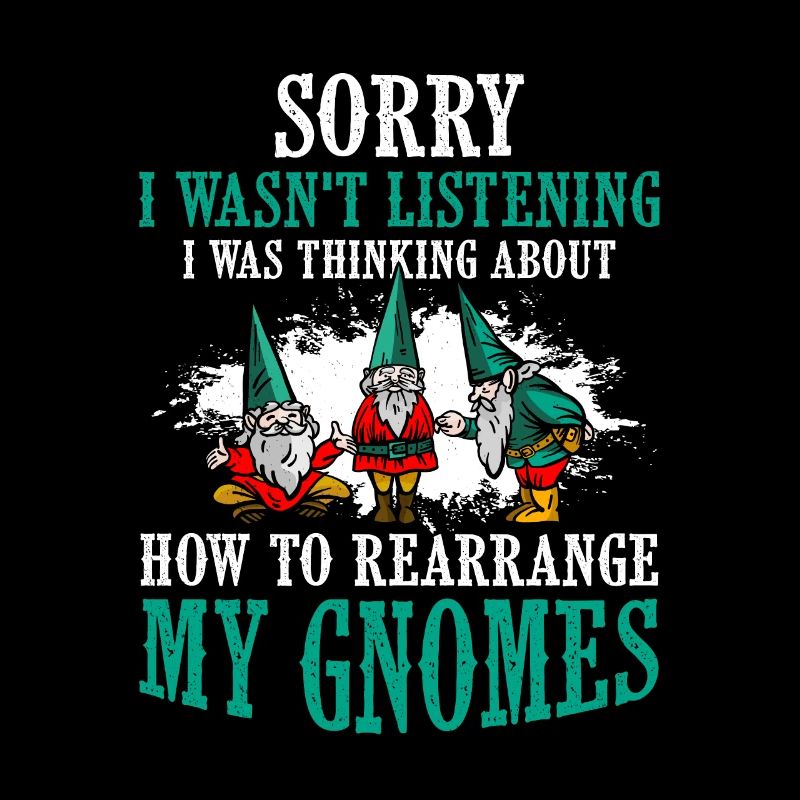 Gnomies Gartenarbeit Gartenzwerg