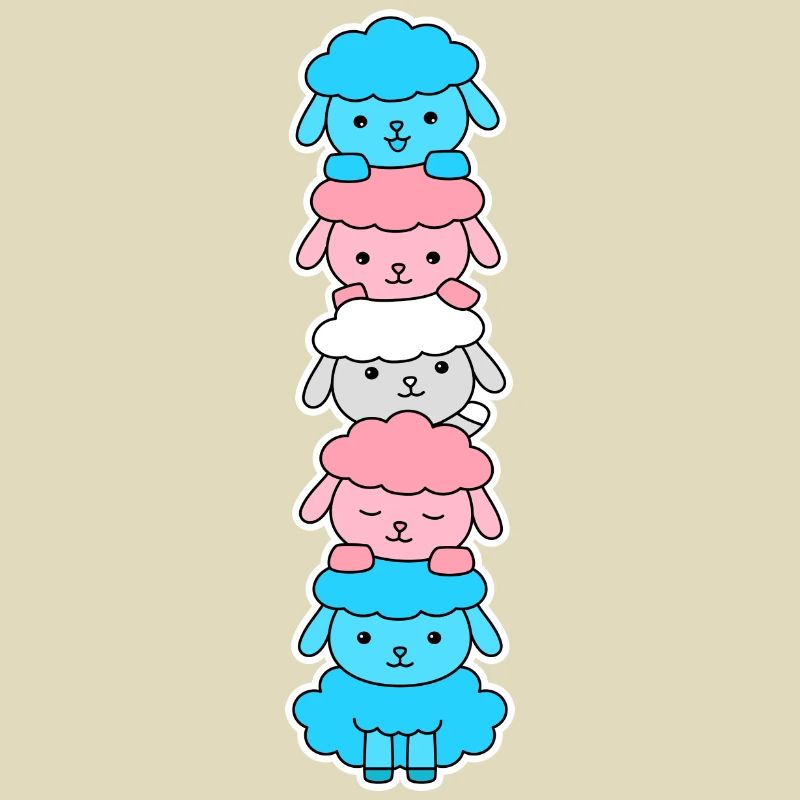 Conception de moutons trans pour les personnes trans