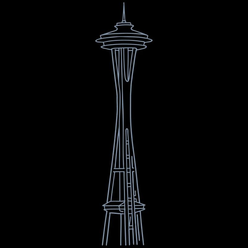 Space Needle in Seattle 2