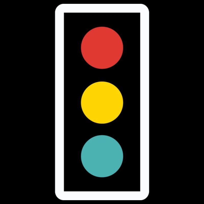 Children's traffic light