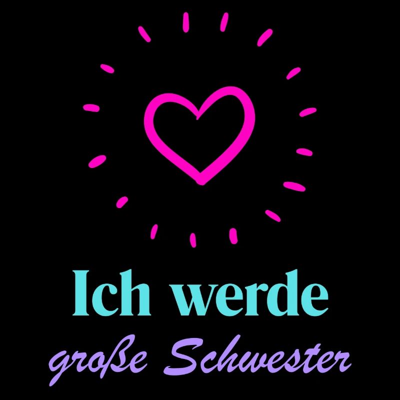 Ich werde große Schwester von einer Schwester