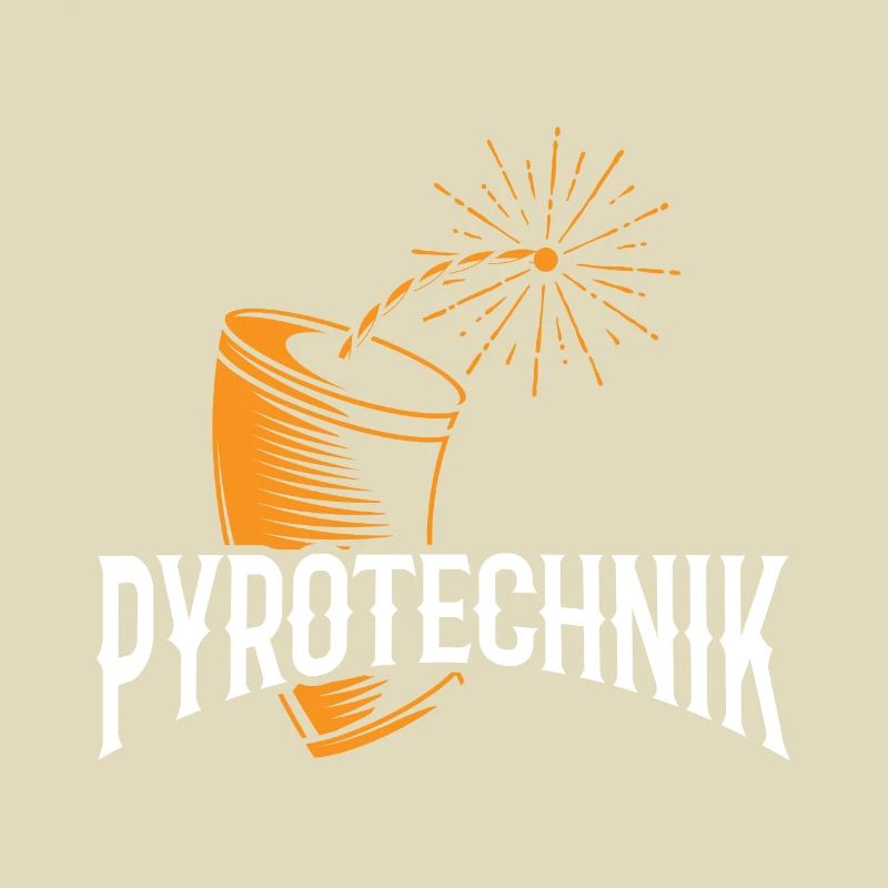 PYROTECHNIK PYRO Feuerwerk Neujahr Pyrotechniker
