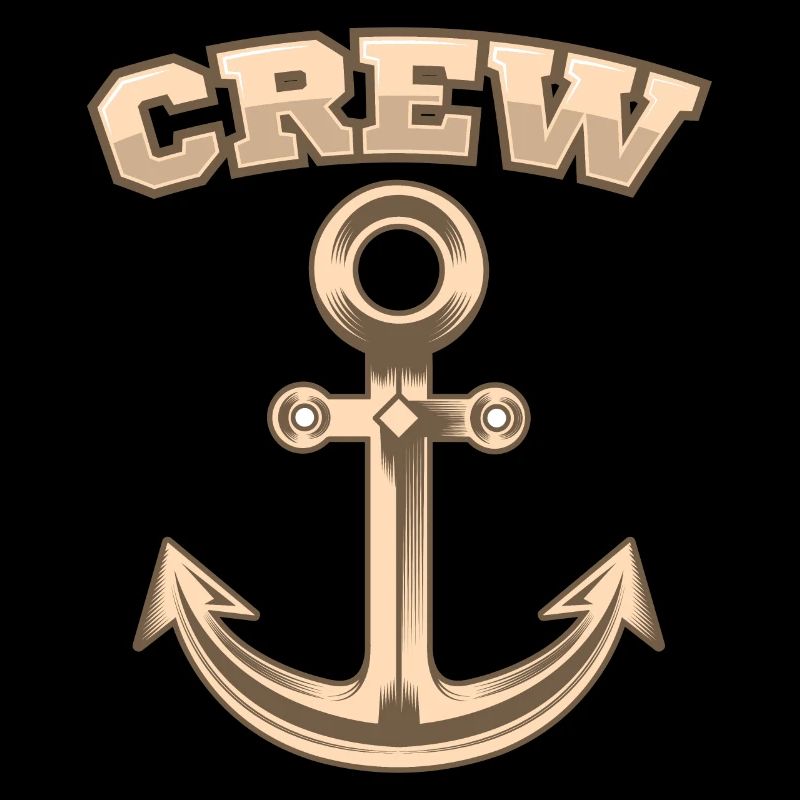 SAIL CREW gift sailors for sailing team ANCHOR