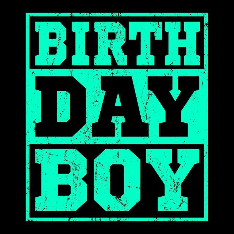 BIRTHDAY BOY Geburtstag Junge Geschenk