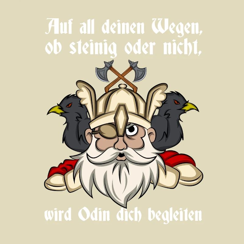 Wikinger Odin Spruch Odin Wird Dich Begleiten