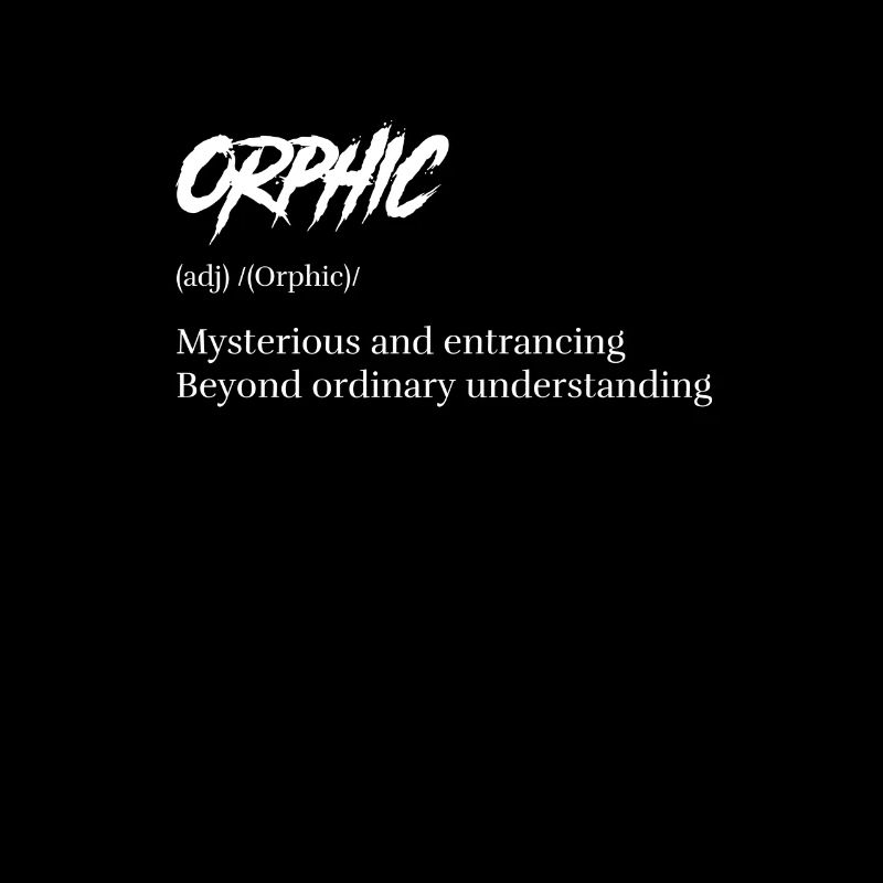 Gothic Lover Orphic Mysterious And Entrancing