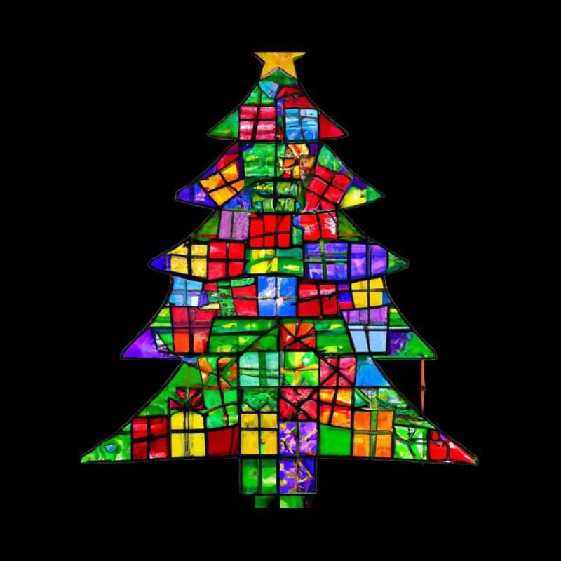 Arbre de Noël de Noël à partir de