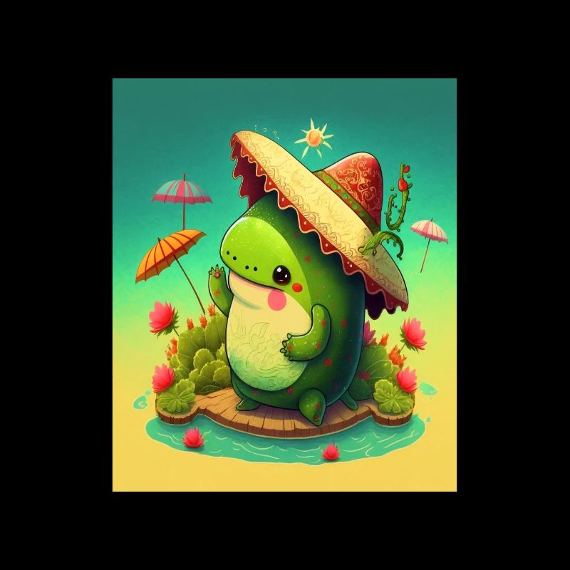 Vegan Avocado Lover Avocado Lover Axolotl Fish