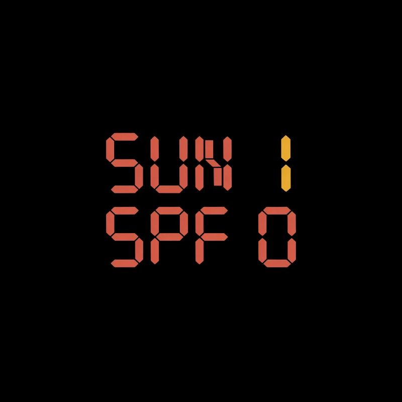 Sun 1 SPF 0 Sunburn