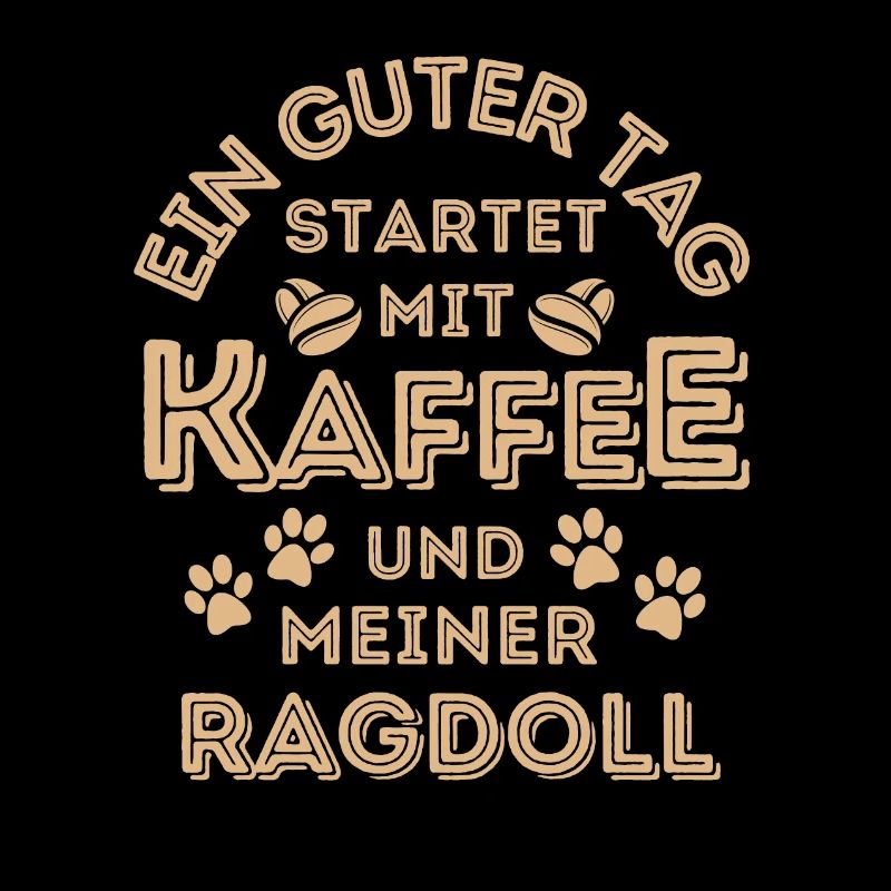 Ragdoll Katze Kaffee Cafe