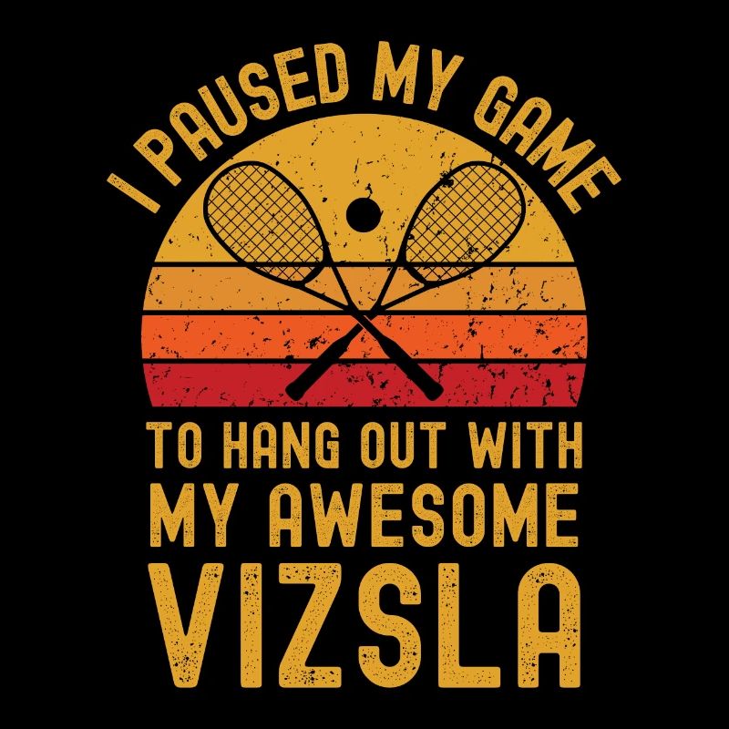 Squash und Vizsla