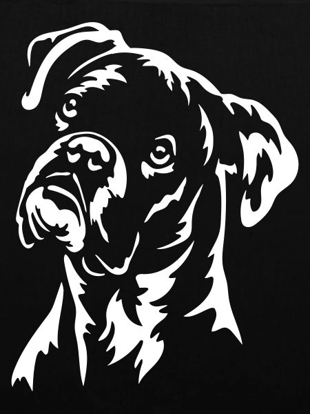 Boxer Kopf "Black Edition"