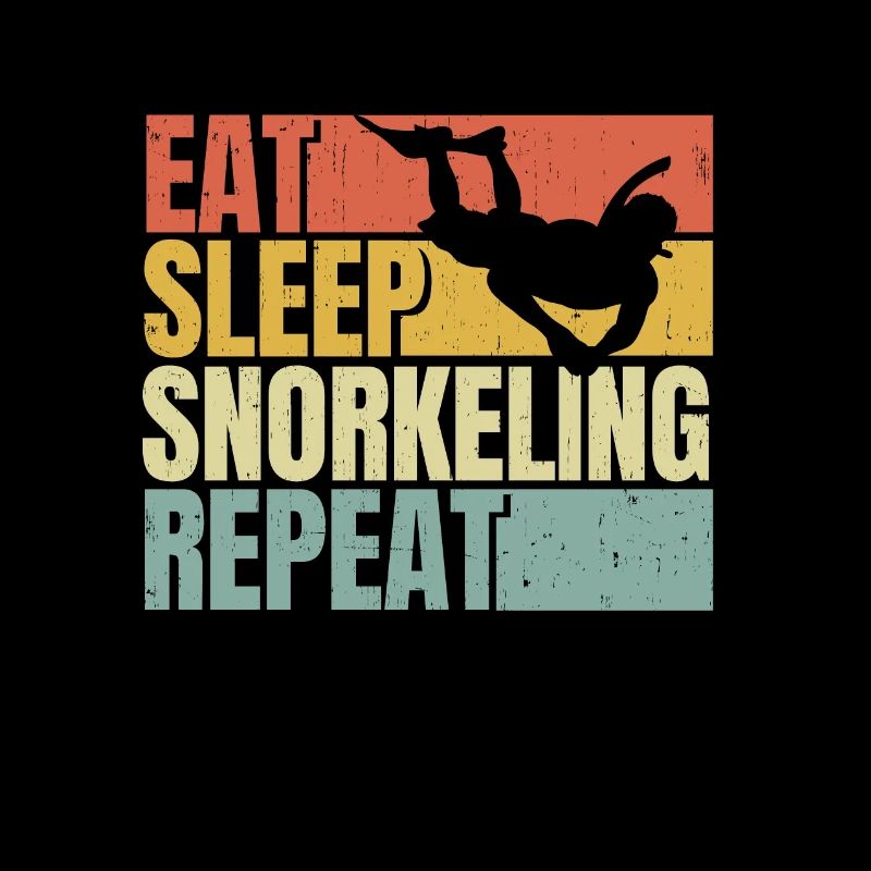 Manger dormir Snorkeling répéter