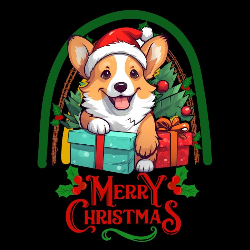 Corgi Weihnachten