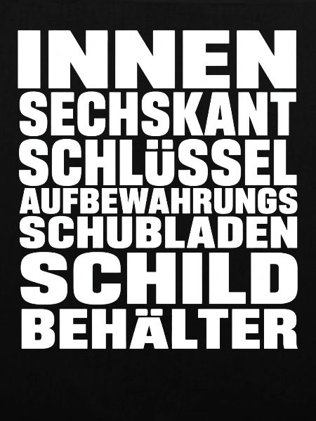 Sechskantschlüssel