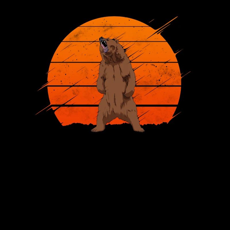 Grizzly bear nature cadeau ours brun