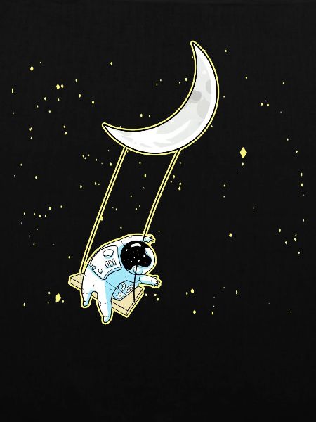 Mond Schaukel für Träumer
