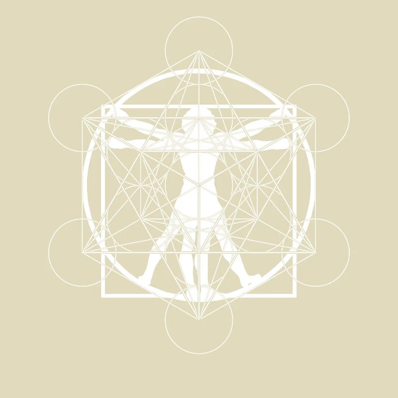 Géométrie sacrée du cube de Da Vinci Metatron