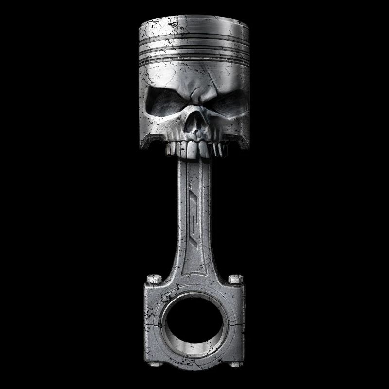 Totenkopf Kolben