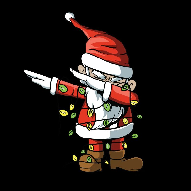 Dabbing Weihnachtsmann Weihnachten