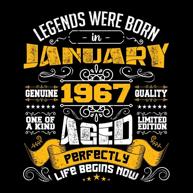 Legends wurde im Januar 1967 geboren