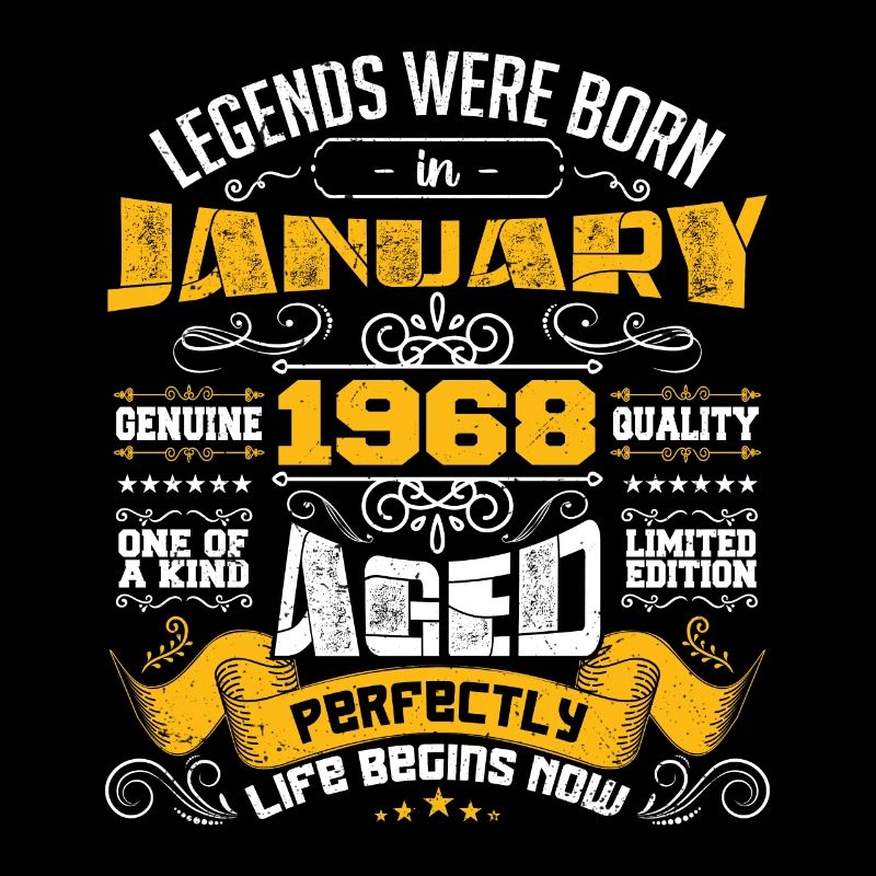 Legends wurden im Januar 1968 geboren