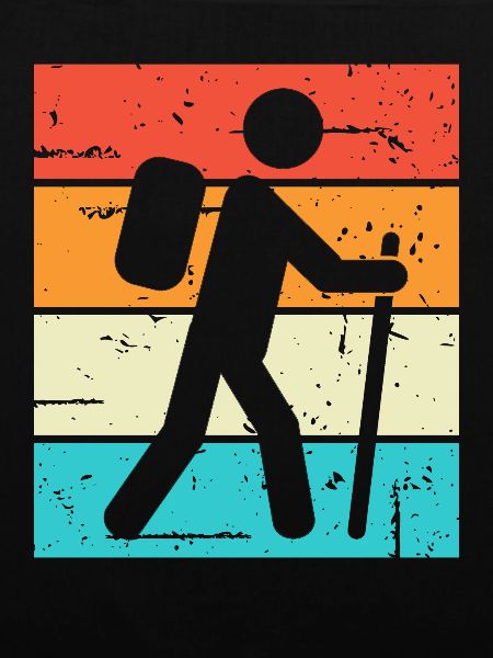 Wandern Hiking Geschenk Sprüche