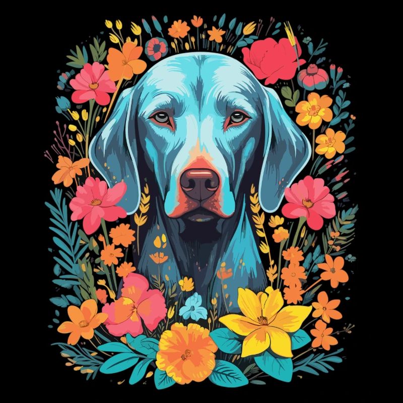 Weimaraner Hund Geschenk