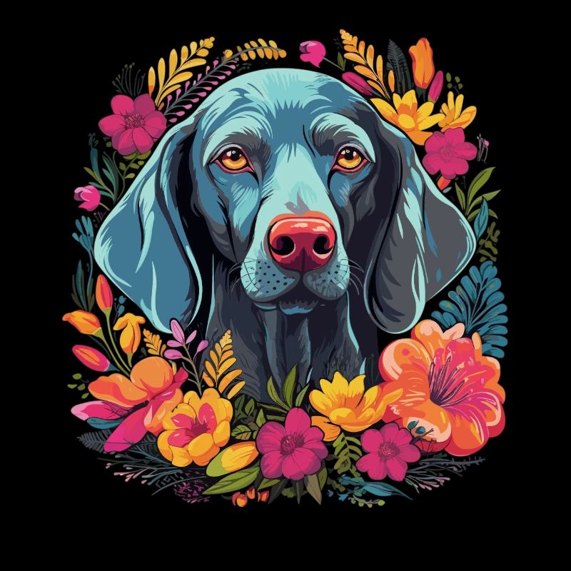 Weimaraner Hund Geschenk