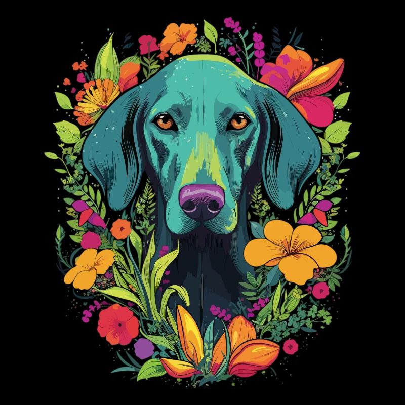 Weimaraner Hund Geschenk