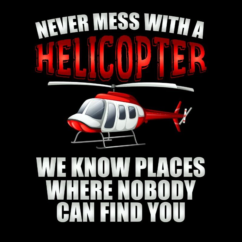 Helicopter Airplane Pilot Flight Gift